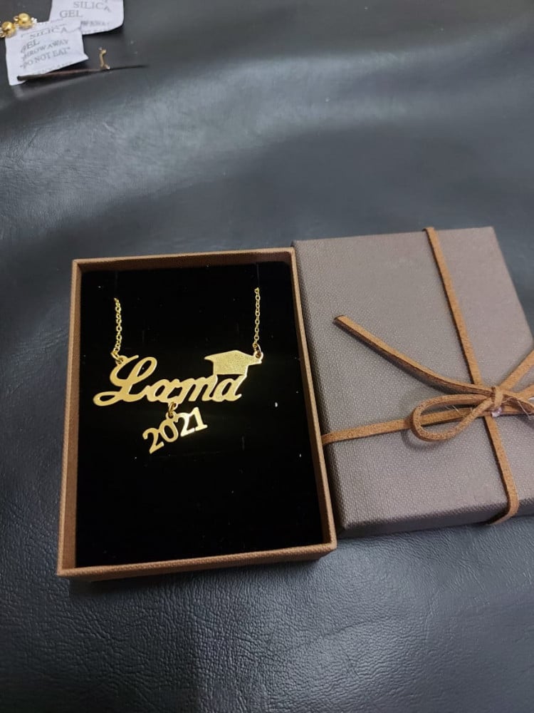 سلاسل تخرج 2026 مطليه ذهب
