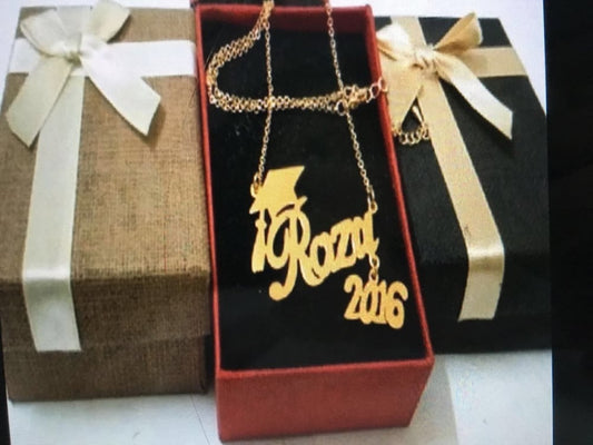 سلاسل تخرج 2026 مطليه ذهب