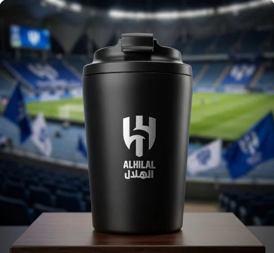 كوب نادي الهلال 2026 بلون اسود