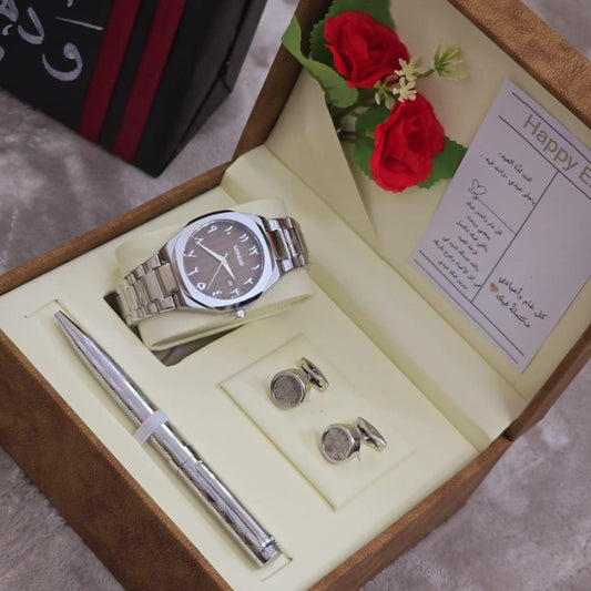 طقم اكسسوارات هدايا مع تغليف