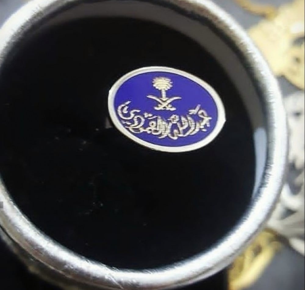 خاتم رجالي مع (شعار المملكه)